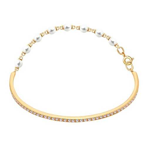 Браслет женский SOKOLOV из серебра с жемчугом Swarovski и фианитами 93050111 р.16 в Tom Tailor