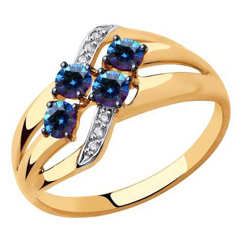 Кольцо женское SOKOLOV из золота с Swarovski Zirconia 81010450 р.17.5 в Tom Tailor