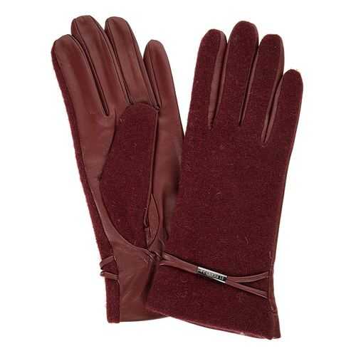 Перчатки женские Eleganzza IS0150 бордовые 7 в Tom Tailor