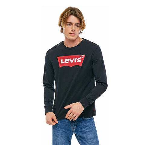 Футболка мужская Levi's черная в Tom Tailor